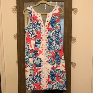 She she seashells shift dress